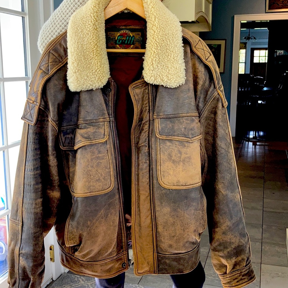 Pelle Cuir G-III Leather Jacket for Aviation